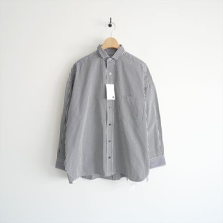 継続販売品 / TICCA / スクエアビッグシャツ ギンガム / TBCA-101 / 2603-0868