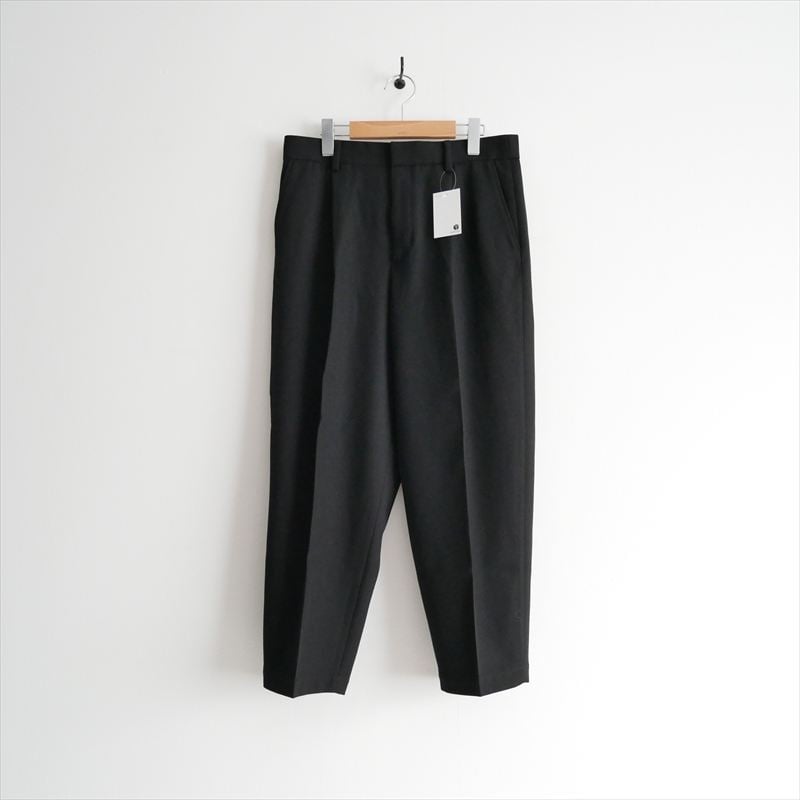 スーツ WIRROW Wool serge wide tapered slacks 2022AW / WIRROW / Wool serge wide tapered slack