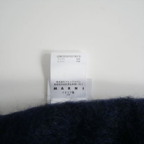 2023AW / MARNI / アルパカストール / SCMC0059Y0UTW918 / 2402-0470
