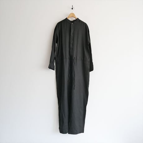 人気完売品 / かぐれ / リネンオールインワン / GA34-24M005 / 2603-0147