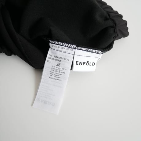 2022AW / ENFOLD / EGG PANTS / 300FA231-1770 / 2510-0949