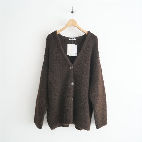 2022AW / 未使用 / DEUXIEME CLASSE / Vello Big カーディガン / 22080500810030 / 2404-0548