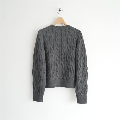 2023AW / 未使用 / LOEFF / ケーブルニット / 8813-106-0046 / 2502-0302