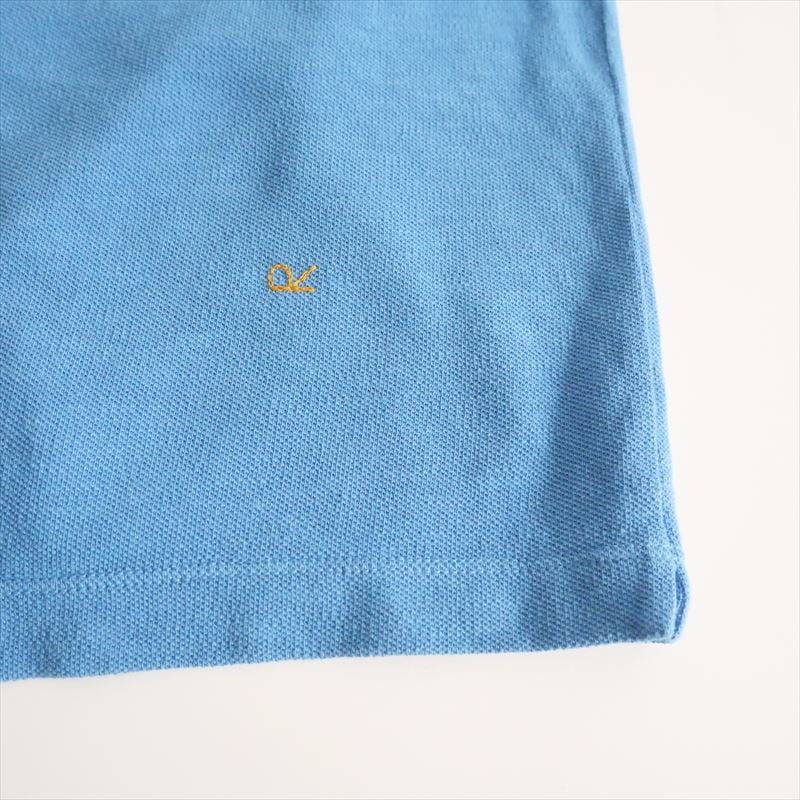 美品 45R ジンバカノコの33色馬ポロ タツノオトシゴ刺繍 ゆったり 美品 45R ジンバカノコの33色馬ポロ タツノオトシゴ刺繍