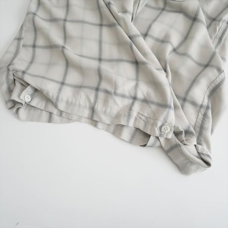 2023・人気完売品 / 未使用 / L'Appartement購入品 / REMI RELIEF / CHECK 2WAY SHIRT / 23050570003810 / 2409-0665