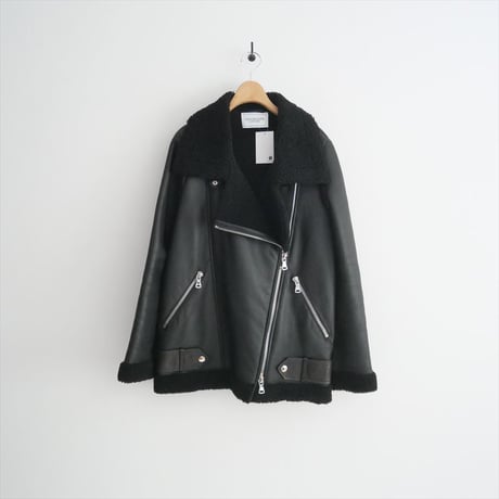 〇2022AW / L'Appartement購入品 / FORTE DEI MARMI / Mouton Riders Jacket / 22010570001230 / 2503-2012