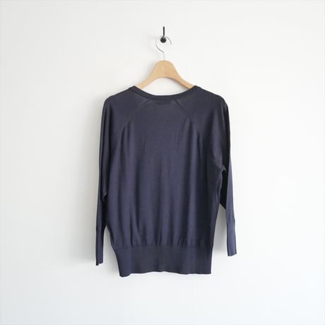 未使用 / JOHN SMEDLEY / Vネックカーディガン3/4SLEEVE / S4062 / 2508-2164