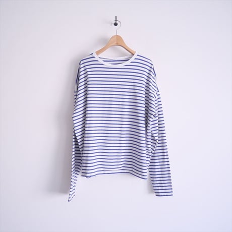 2024・人気完売品 / journal standard luxe / ラメボーダー クルーネックBigプルオーバー / 24070440037040 / 2504-0527