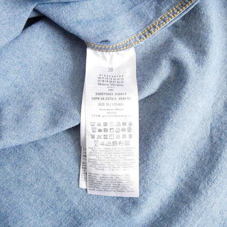 Maison Margiela / ウォッシュデニムシャツ / S50DT0042S30815 / 2603-0916