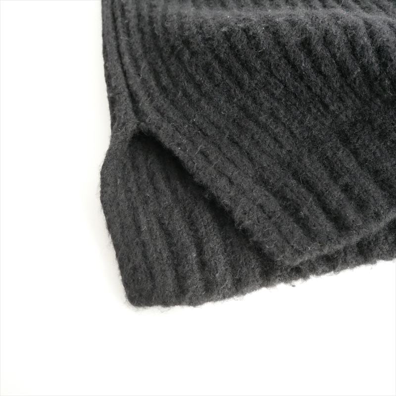 2024AW / Drawer / FALL1 3G ウールナイロンあぜ編み Vネックベスト