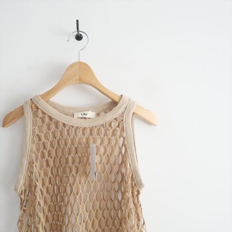 2023SS / SPICK&SPAN同型お取扱い / Uhr / Fishnet Dress / 23SSUhr-C330 / 2405-2117