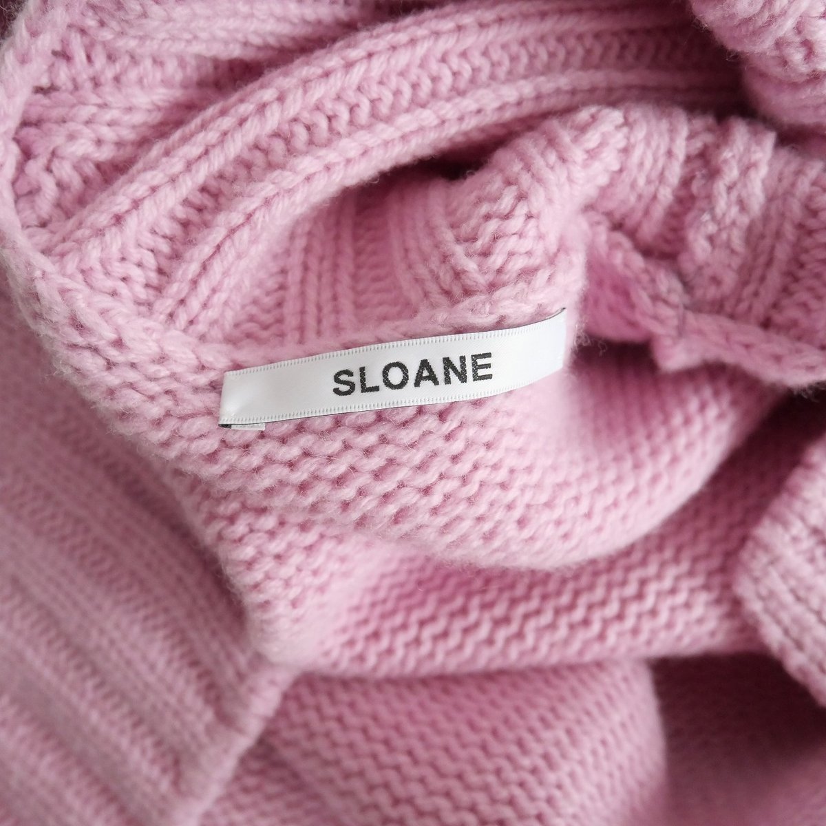 SLOANE / 3G ジーロンラム×カシミヤ ドロップショルダー / 2303