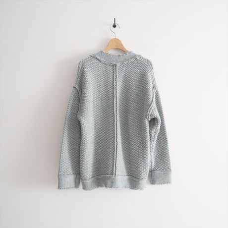 2024AW・人気完売品 / Whim Gazette / TWEEDYニットジャケット / WGZ1041107A0007 / 2503-0987