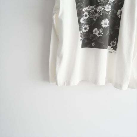 2023SS / TOUJOURS / wildflower フォトプリントロングスリーブTシャツ / 2405-0636