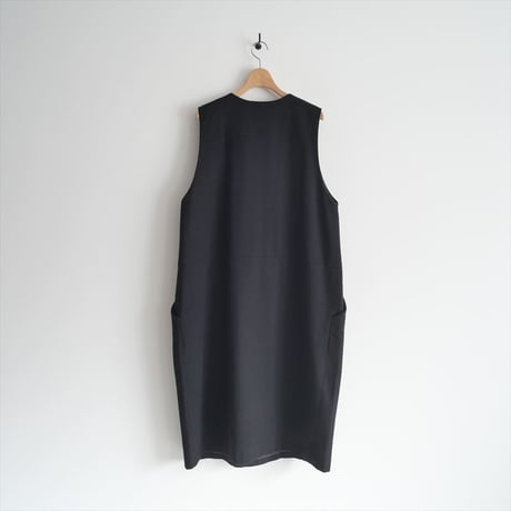 2024AW・人気完売品 / atelier naruse / cotton&wool herring-bone jumper skirt / na-f03098 / 2501-0638