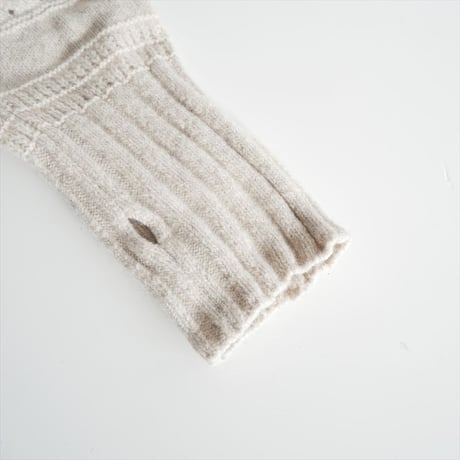 2023AW・人気完売品 / ASEEDONCLOUD / Cable sweater / 232809 / 2507-2106