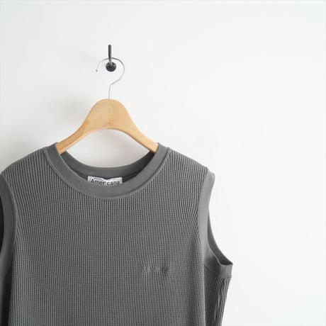 2021 / 未使用 / AMERICANA / THERMAL ノースリーブ プルオーバー / 21070510001330 / DEUXIEME CLASSE別注 / 2310-0846