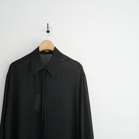 2025・人気完売品 未使用 DEUXIEME CLASSE トリアセ シフォン シャツ 25050500401030 2606-0198