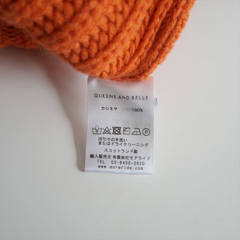 〇2022AW / QUEENE and BELLE / カシミヤニット Ely Sweate