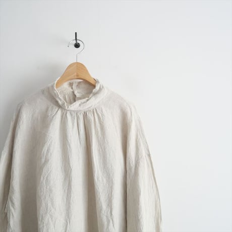 2022AW / journal standard luxe / Lダンガリー ハイネックパフブラウス / 22050440041130 / 2405-0941