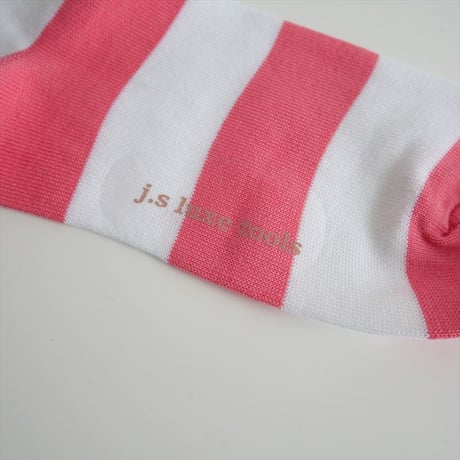 2025SS今季新作・人気完売品 / journal standard luxe / COTTON BORDER SOCKS 3本セット / 25090440500010 / 2504-0155