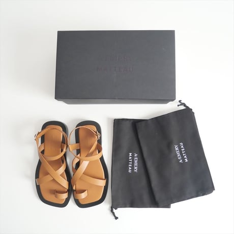 2022SS / 未使用 / TOMORROWLAND購入品 / A.EMERY / Spargi サンダル / 33012201008 / 2406-0831