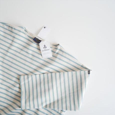人気完売品 / 未使用 / SLOBE IENA別注 / Leminor / every day ビッグボーダーカットソー / 23070913000530 / 2510-1100