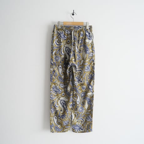 2023SS / 未使用 / L'Appartement購入品 / BANANATIME / EASY PANT (JUMBO PAISLEY) /  2403-1028
