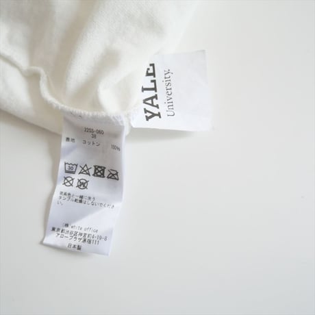 2023SS・人気完売品 / DEUXIEME CLASSE購入品 / COUTURE D’ADAM / YALE Tシャツ / 22SS-060 / 2503-0862