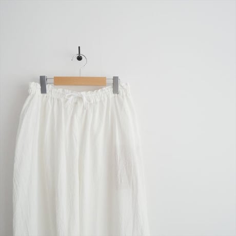 継続販売品 HALLELUJAH Pantalon コットンリネンフリルパンツ 2606-0144