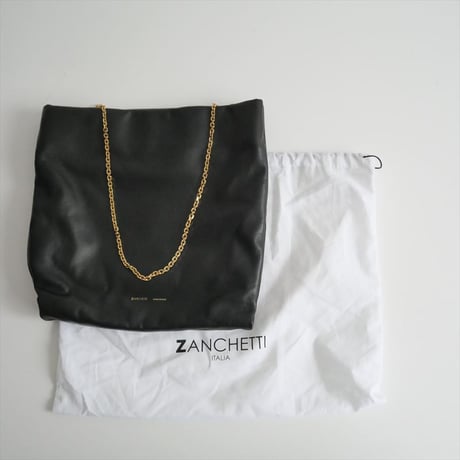 2021 / VERMEIL par iena同型お取扱い / ZANCHETTI / チェーン トートバッグ / 2404-1056