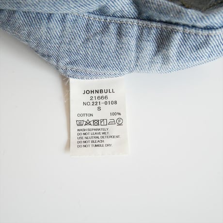 2023・人気完売品 / DEUXIEME CLASSE同型お取扱い / JOHNBULL / HARD WORKER オーバーオール / 21666 / 2511-0725