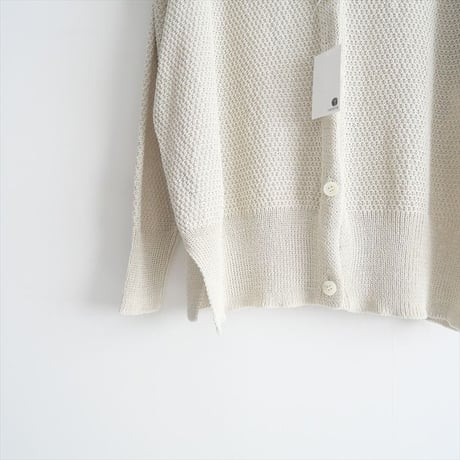 継続販売品 / FRAMeWORK / カノコ2WAY Back開きカーディガン / 23080220200010 / 2405-1418
