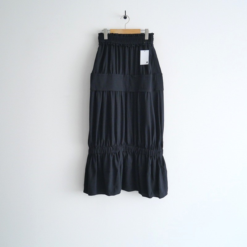 2023SS / ENFOLD / GATHER PEPLUM SKIRT / 300GS23