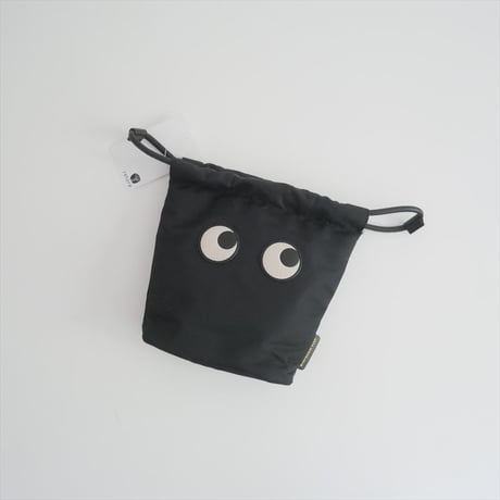 2022 / ANYA HINDMARCH / アイズ ドローストリング ポーチ / 2409-2098