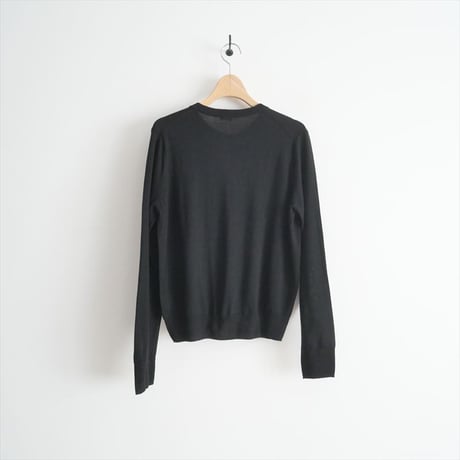 〇2024AW / 未使用 / IENA / ARKABA クルーカーディガン / 24080900491130 / 2507-0702