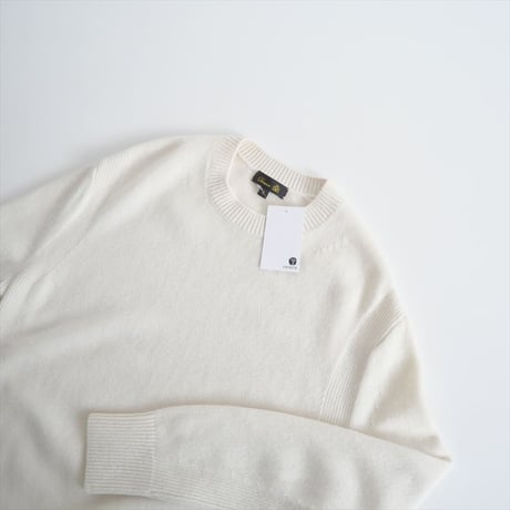 2023AW / Drawer / 7G天竺編みクルーネックニット / 6513-106-1099 / 2408-0186