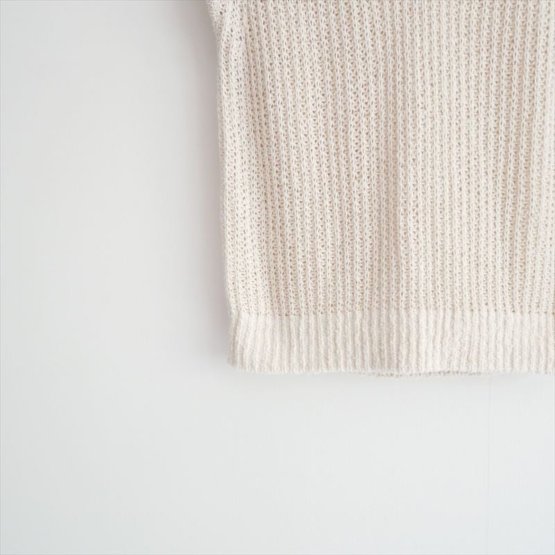 2025SS / Plage SILK-LINEN LILY Vネック ニット 2508092