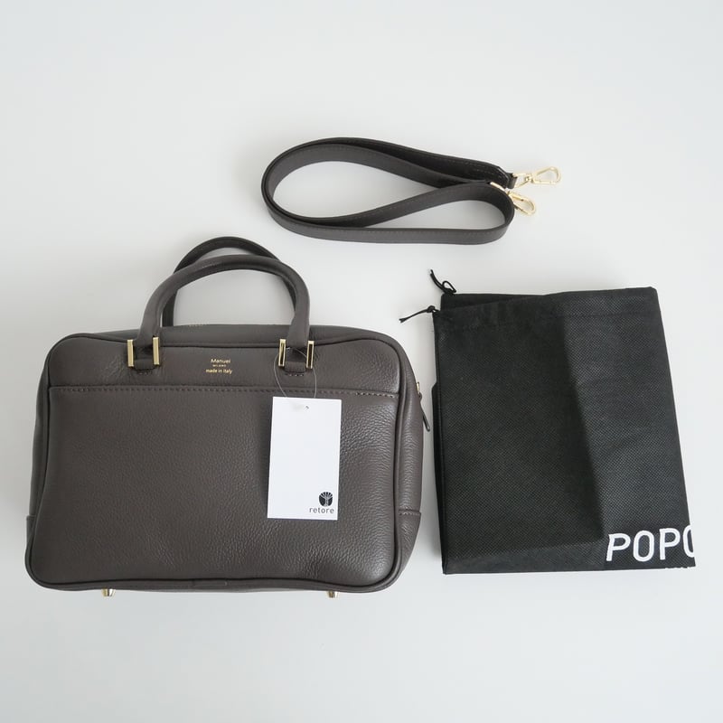 2024SS今季新作 / IENA購入品 / Manuel MILANO / レザーバッグ /