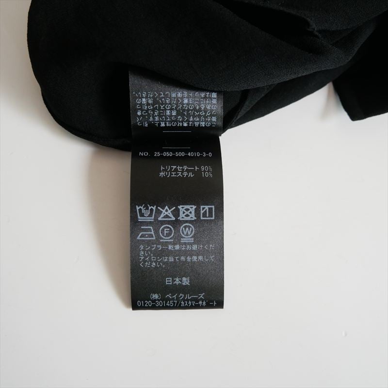 2025・人気完売品 / DEUXIEME CLASSE トリアセ シフォン シャツ 2505