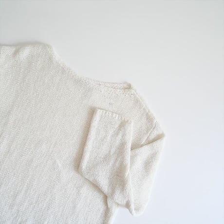 2025SS・人気完売品 / Plage / linen mix loose プルオーバー / 25080922716120 / 2507-0331