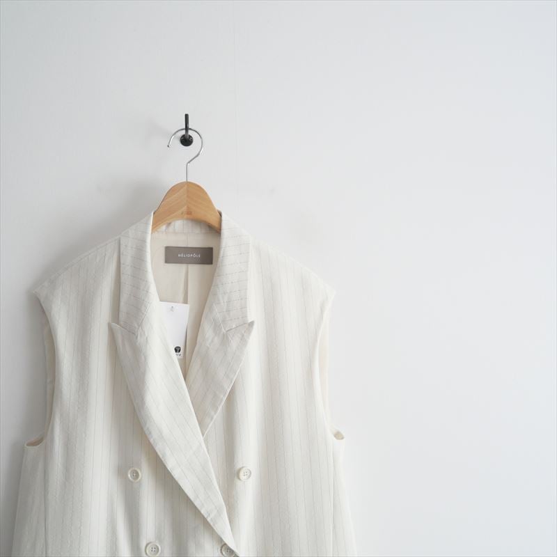 2024SS今季 / 未使用 / HELIOPOLE / DOUBLE BREASTED GI