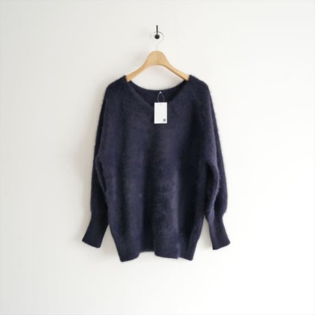 2023AW / Cloth＆Cross / フォックスカシミヤ2wayVネックセーター / HG-L878 / 2510-0515