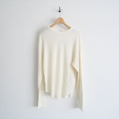 2022AW / 未使用 / DEUXIEME CLASSE / co/ca waffle プルオーバー  / 22070500805030 / 2409-0769
