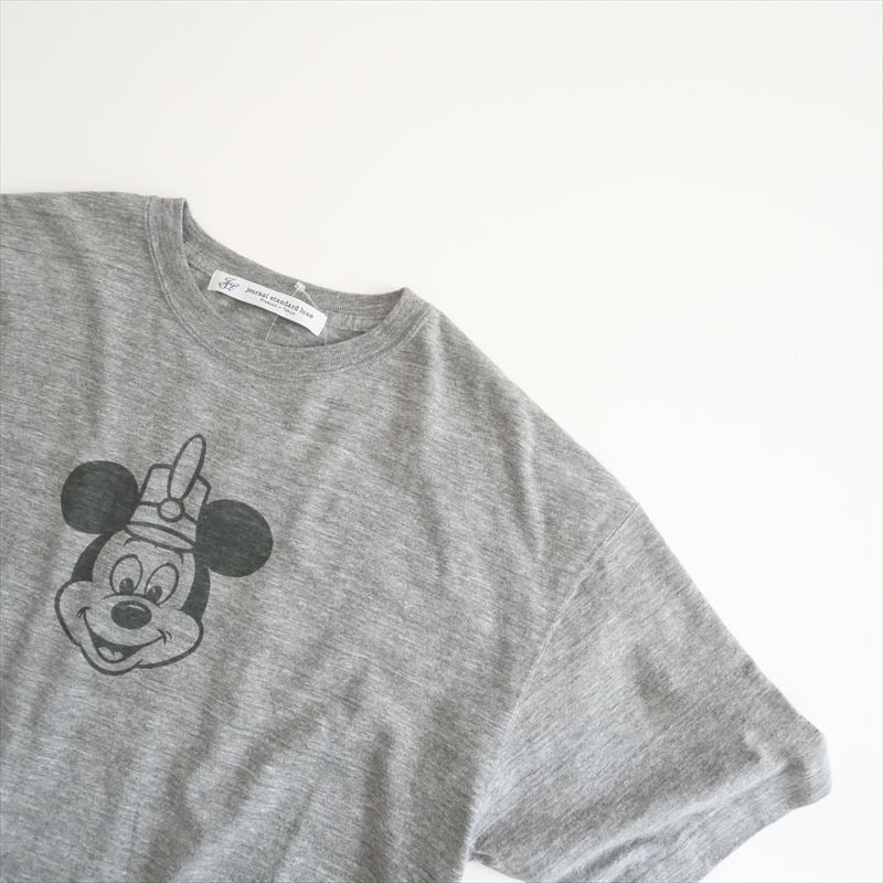 journal standard luxe MICKEY/Tシャツ　グレー 2024SS・人気完売品 / journal standard luxe / MICKEY/T