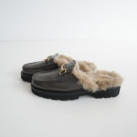 2024AW今季・人気完売サイズ / MUSE de Deuxieme Classe購入品 / CAMINANDO / FUR BIT LOAFER　ローファースリッポン / 2412-0031