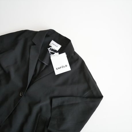 2022 / 未使用 / ENFOLD / Comfortable Twill Backギャザージャケット / 300FS430-2570 / 2512-1653