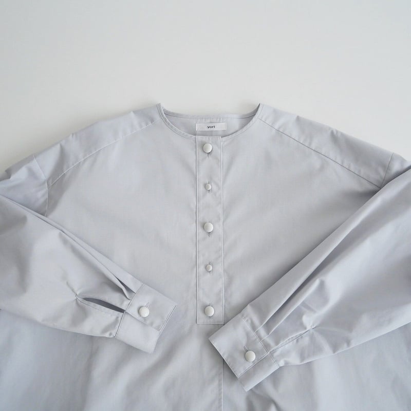 2022 / yori / キャンディボタンシャツ / YR2221-108AW / 2303
