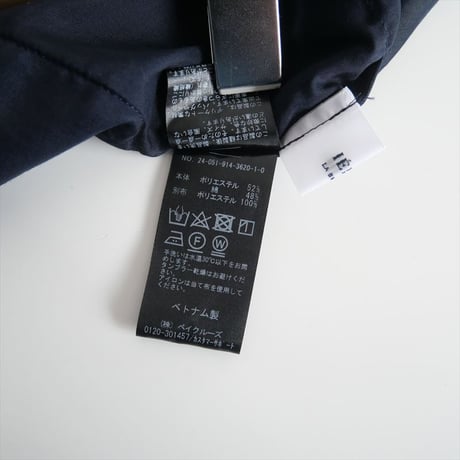 2024SS・人気完売品 / IENA LA BOUCLE / コットンポリシアーフリルブラウス / 24051914362010 / 2411-2060