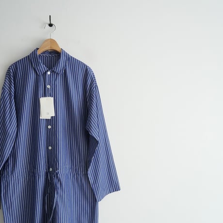 2023SS / journal standard luxe / ムジ.ストライプ オールインワン / 23030440028020 / 2401-0484
